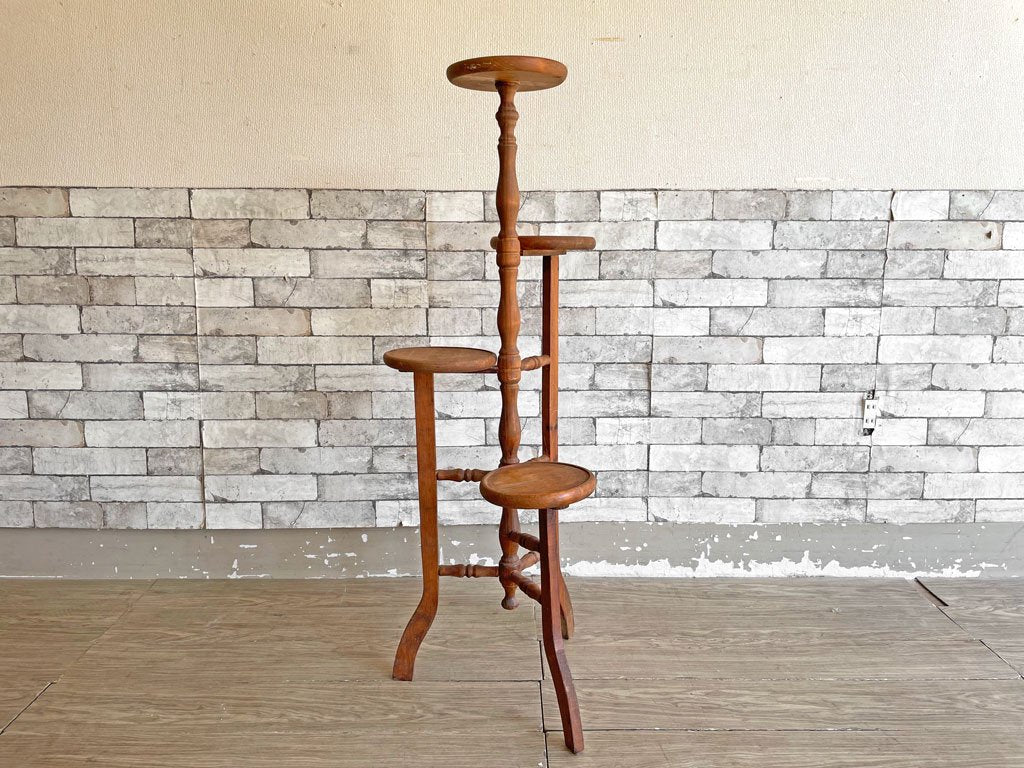 ヨーロピアンクラシカル European Classical プランタースタンド ディスプレイラック アンティークスタイル 店舗什器 ●