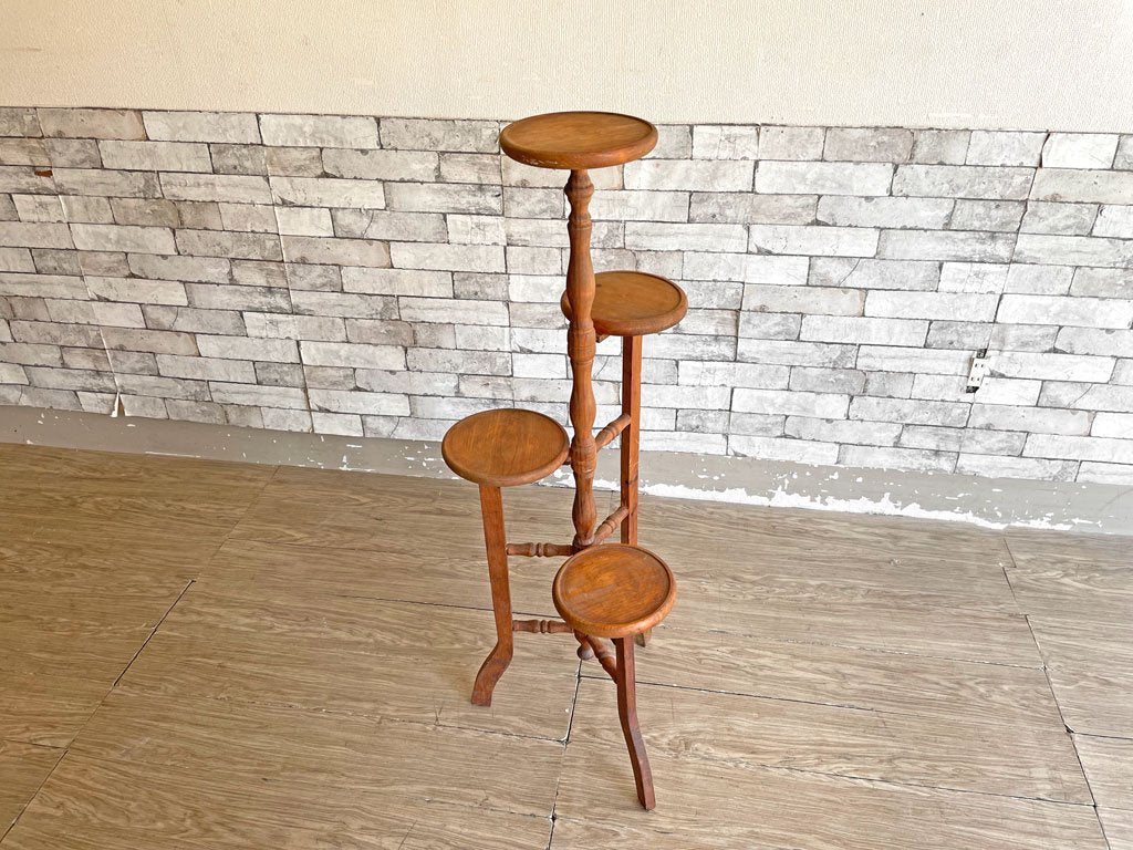 ヨーロピアンクラシカル European Classical プランタースタンド ディスプレイラック アンティークスタイル 店舗什器 ●