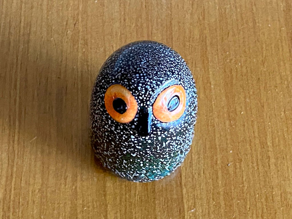 イッタラ iittala Birds by Toikka メンフクロウ 雛 Little Barn Owl オイバ・トイッカ イッタラバード 箱付 ■