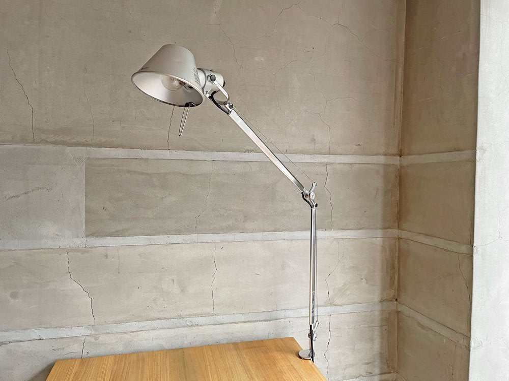 アルテミデ Artemide トロメオ TOLOMEO モーゼット MORSETTO デスクランプ クランプ式 アームライト ミケーレ・デ・ルッキ ♪