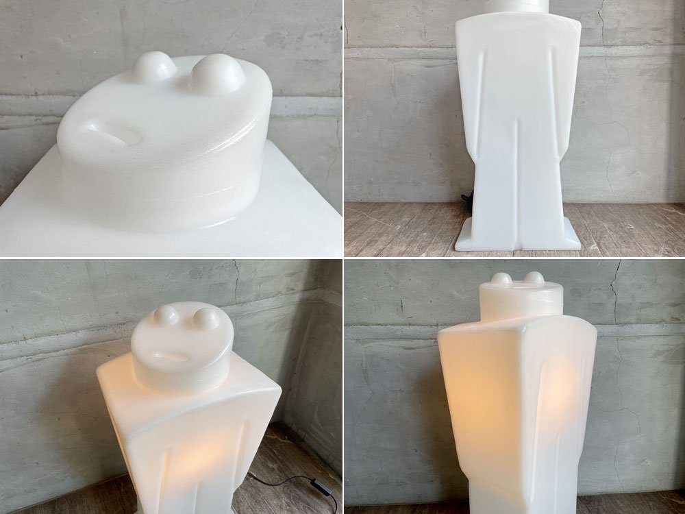 人型 フロアライト スタンドライト プラスチック 照明 H62cm フィギュア♪