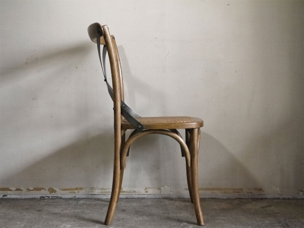 ジャーナルスタンダードファニチャー journal standard Furniture ビーコンチェア BEACON CHAIR オーク材 アイアン クロスバック B ■