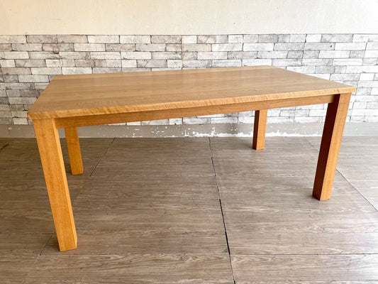 トラックファニチャー TRUCK FURNITURE OAK SR TABLE ダイニングテーブル オーク無垢材 W160cm オーダー 廃番サイズ ●