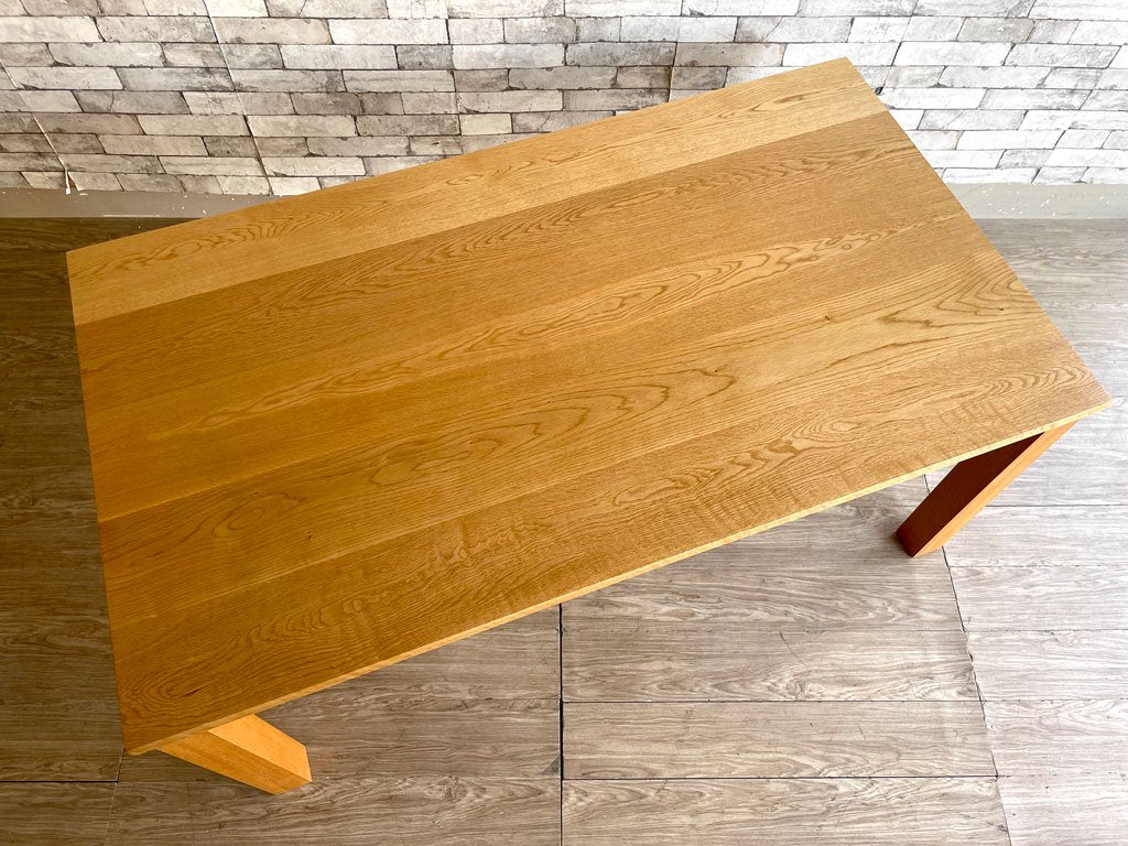 トラックファニチャー TRUCK FURNITURE OAK SR TABLE ダイニングテーブル オーク無垢材 W160cm オーダー 廃番サイズ ●