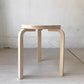 アルテック artek スツール60 Stool60 バーチ材 3本脚 アルヴァ・アアルト ナチュラルラッカー 2022年製 北欧家具 ★