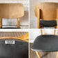 トラックファニチャー TRUCK FURNITURE トーチチェア TORCH CHAIR ダイニングチェア レザーシート ブラック オーク材 定価￥60,500- B ◎