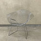 ノル Knoll ダイヤモンドチェア Diamond Chair フルカバーリング PVCレザー ブラウン ハリー ベルトイア ミッドセンチュリー 〓