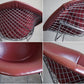 ノル Knoll ダイヤモンドチェア Diamond Chair フルカバーリング PVCレザー ハリー ベルトイア Harry Bertoia ミッドセンチュリー ■