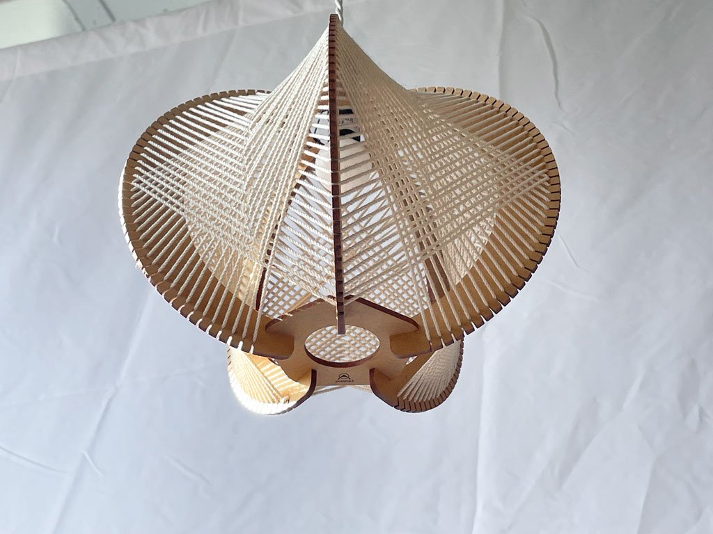 ミッドセンチュリー スタイル Pergola ストリングス ペンダントランプ  ◇