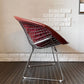 ノル Knoll ダイヤモンドチェア Diamond Chair フルカバーリング PVCレザー ハリー・ベルトイア Harry Bertoia ミッドセンチュリー ◎