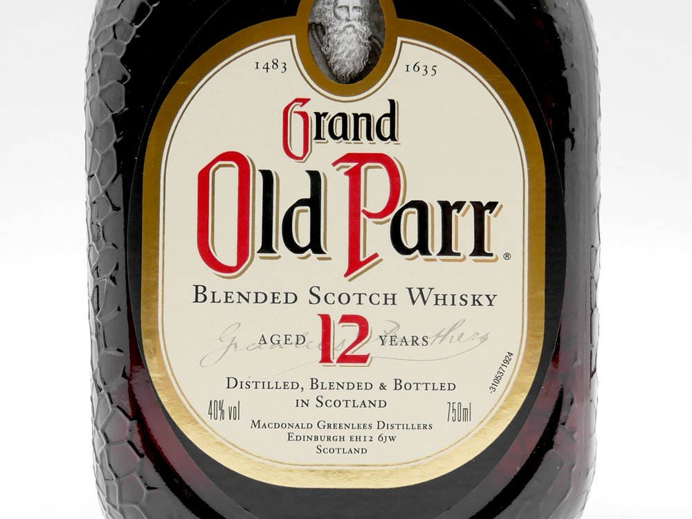 グランドオールドパー Grand Old Parr 12年 ブレンデッド スコッチ ウィスキー 750ml 40％ 酒 箱付き 未開封 ●