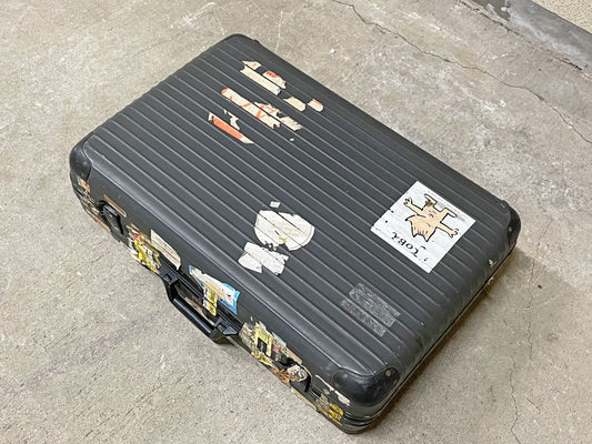 リモワ RIMOWA ビンテージ スーツケース suitcase ドイツ トランク ディスプレイ用 ジャンク品扱い 〓