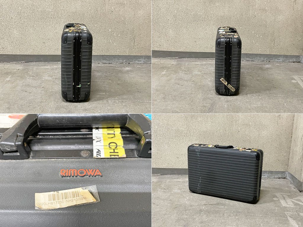 リモワ RIMOWA ビンテージ スーツケース suitcase ドイツ トランク ディスプレイ用 ジャンク品扱い 〓