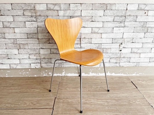 フリッツハンセン Fritz Hansen セブンチェア ダイニングチェア ビーチ材 ナチュラル アルネ・ヤコブセン Arne Jacobsen デンマーク 北欧家具 ●