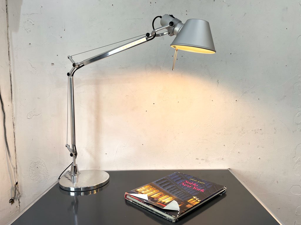 アルテミデ Artemide トロメオ テーブルライト ミニ Tolomeo Mini Tavolo デスクライト シルバー ミケーレ・デ・ルッキ Michele De Lucchi ヤマギワ取扱 ★