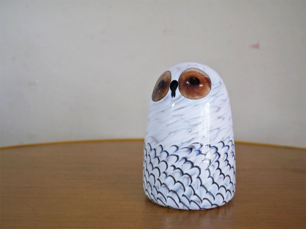 イッタラ iittala バーズバイトイッカ Birds by Oiva Toikka フクロウ Owlet Lumi オイバ・トイッカ Oiva Toikka イッタラバード 箱付 ■