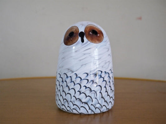 イッタラ iittala バーズバイトイッカ Birds by Oiva Toikka フクロウ Owlet Lumi オイバ・トイッカ Oiva Toikka イッタラバード 箱付 ■