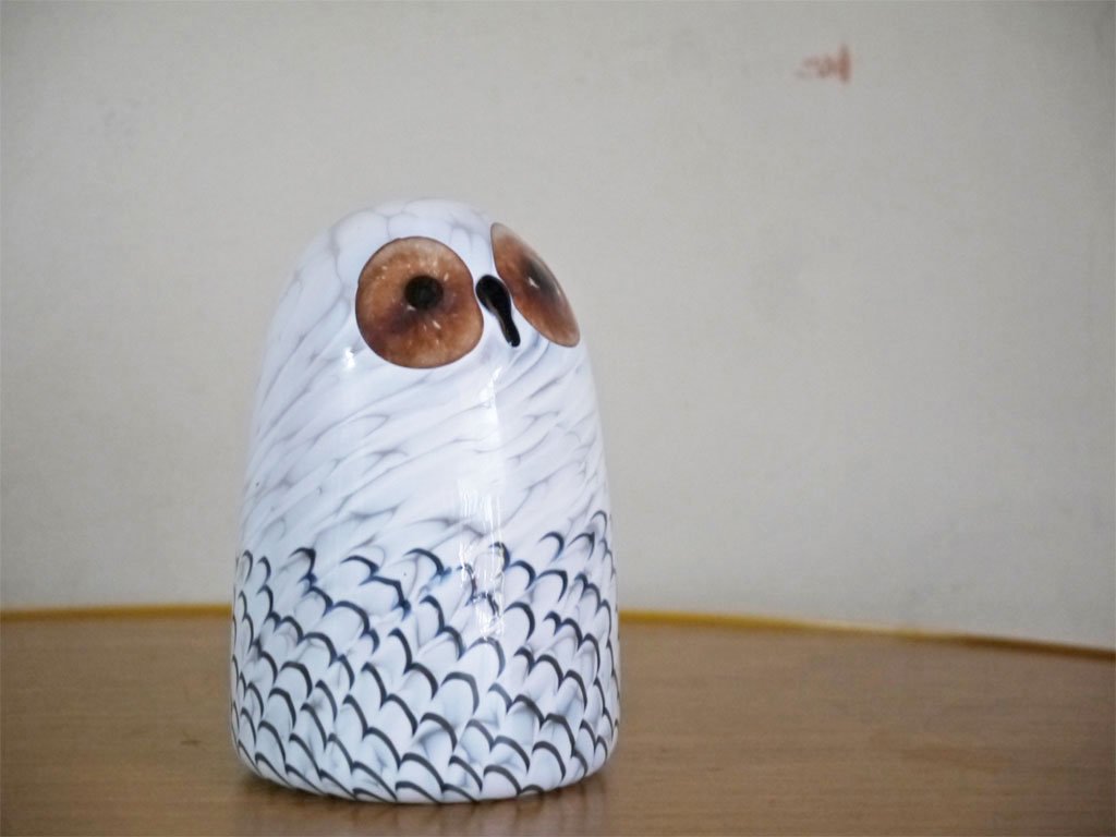 イッタラ iittala バーズバイトイッカ Birds by Oiva Toikka フクロウ Owlet Lumi オイバ・トイッカ Oiva Toikka イッタラバード 箱付 ■