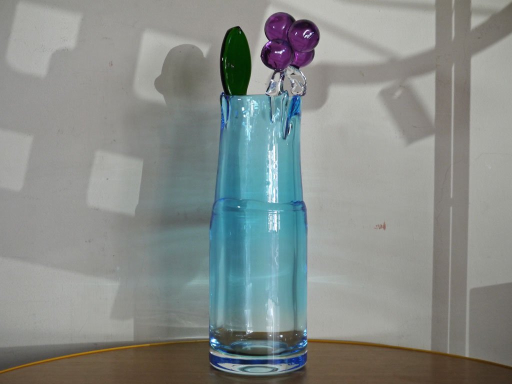 イッタラ iittala ポムポム Pampula Vase 290mm スカイブルー オイバ・トイッカ 元箱付き 2019年 スコープ限定 scope ■