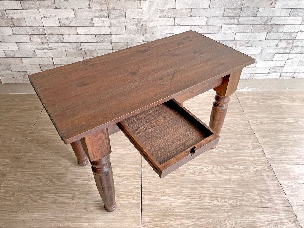 ジャーナルスタンダードファニチャー journal standard Furniture ナンシー デスク NANCY DESK 廃番 ビンテージスタイル ●