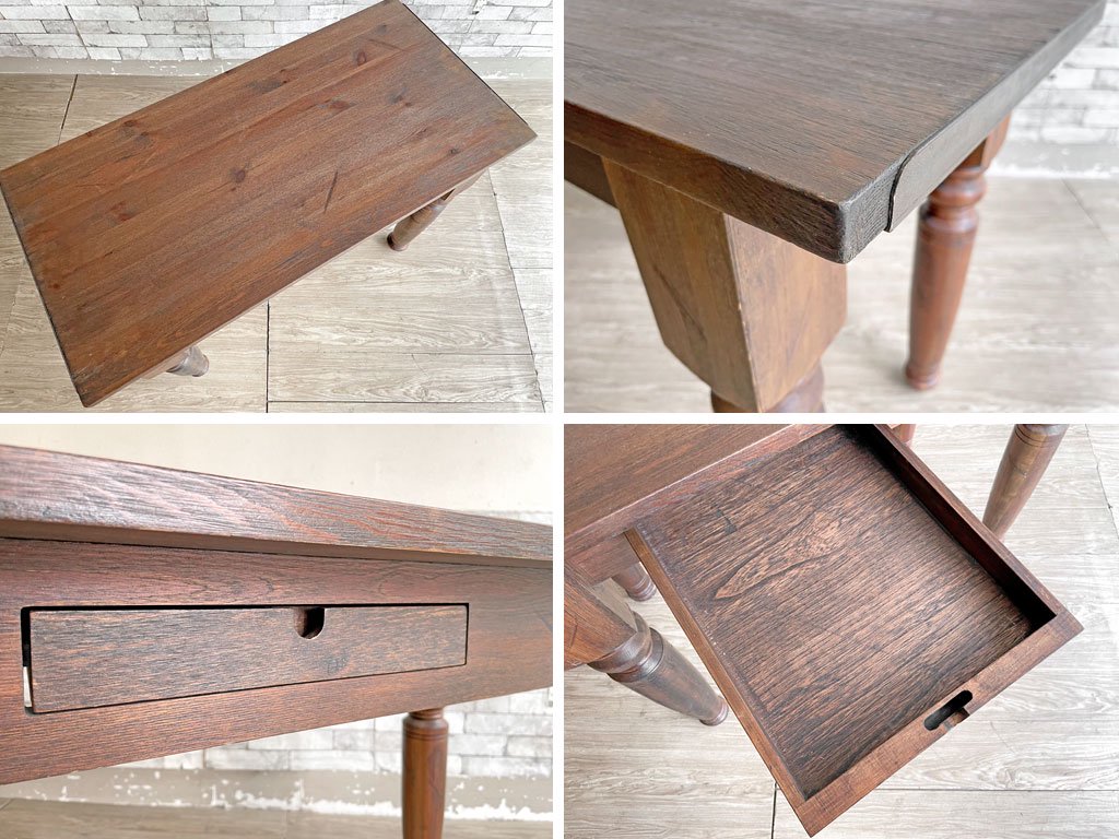 ジャーナルスタンダードファニチャー journal standard Furniture ナンシー デスク NANCY DESK 廃番 ビンテージスタイル ●