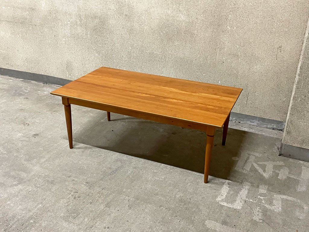 グドメ GUDME 希少チェリー無垢材 センターテーブル コーヒーテーブル Coffee Table デンマーク ビンテージ Danish vintage 〓