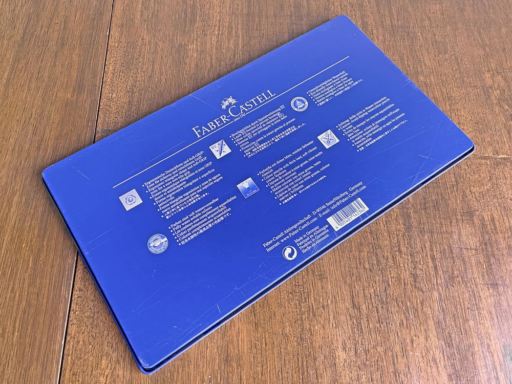 ファーバーカステル FABER CASTELL 水彩色鉛筆 カラーペンシル 36色 アートグリップ ドイツ製 未使用品 廃番♪