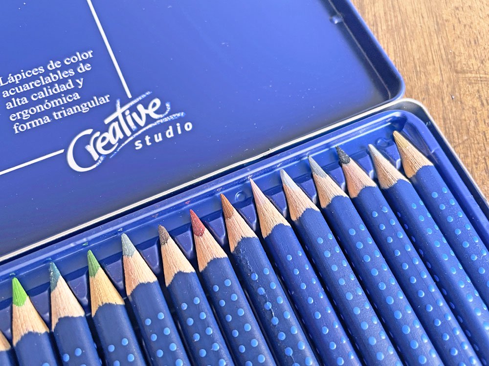 ファーバーカステル FABER CASTELL 水彩色鉛筆 カラーペンシル 36色 アートグリップ ドイツ製 未使用品 廃番♪