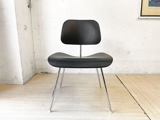 ハーマンミラー Herman Miller DCM ダイニングチェア メタルレッグ プライウッド ブラック イームズ C&R. Eames ミッドセンチュリー ★