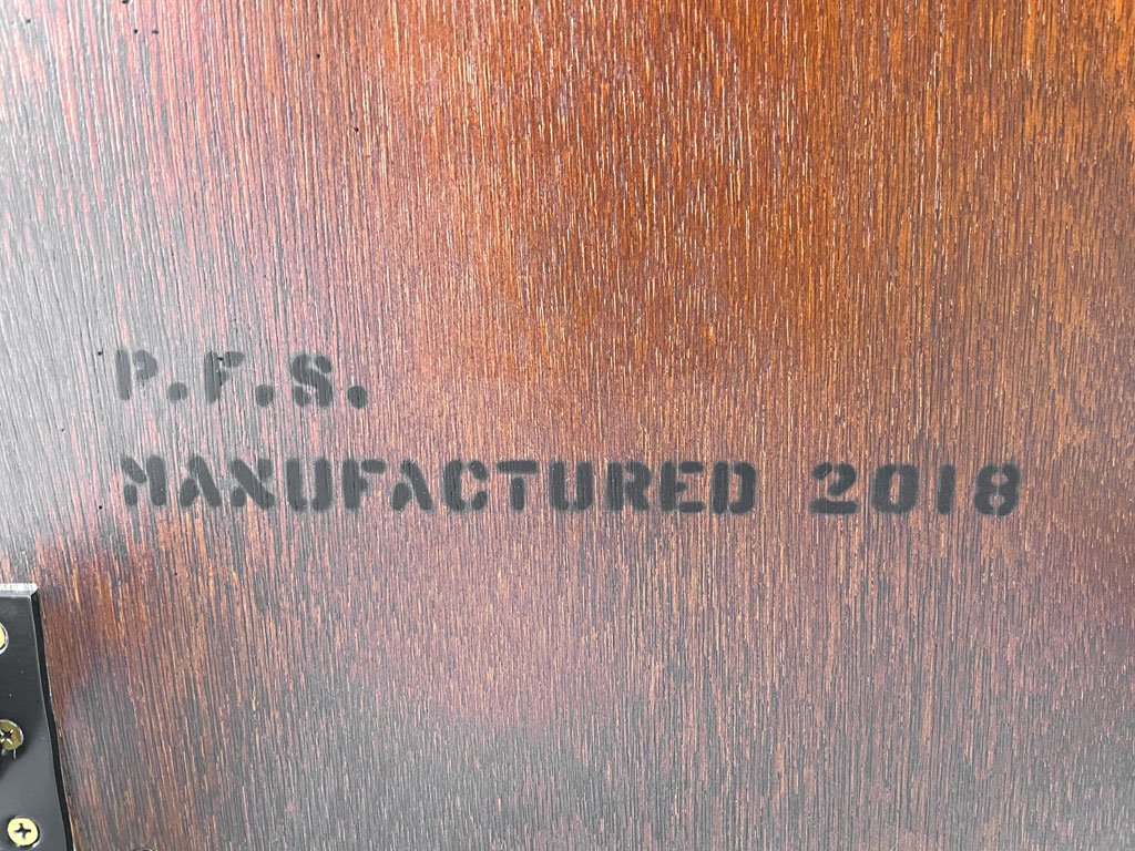 パシフィックファニチャーサービス Pacific furniture service P.F.S スタンダードC STANDARD C オットマン Mo Black 定価67,100円  ★