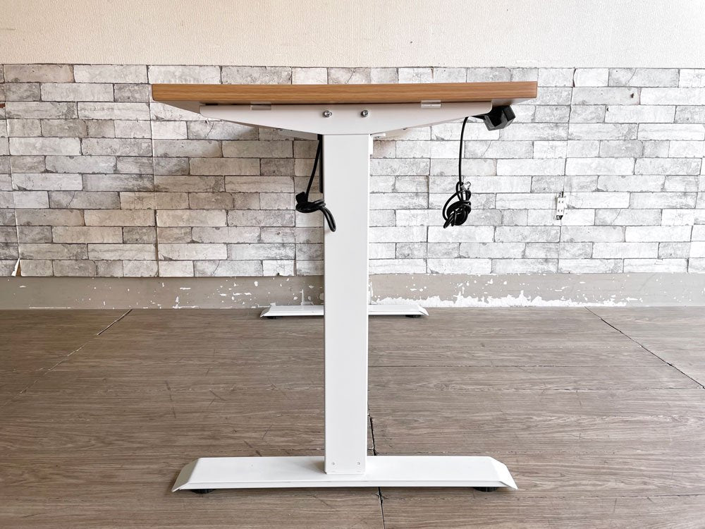 フレキシスポット FLEXISPOT 電動昇降式 スタンディングデスク EN1W-JA ワークテーブル 作業台 H71-121cm 旧仕様 参考定価約4万円 説明書付き ●