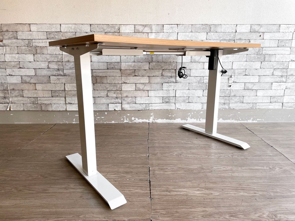 フレキシスポット FLEXISPOT 電動昇降式 スタンディングデスク EN1W-JA ワークテーブル 作業台 H71-121cm 旧仕様 参考定価約4万円 説明書付き ●