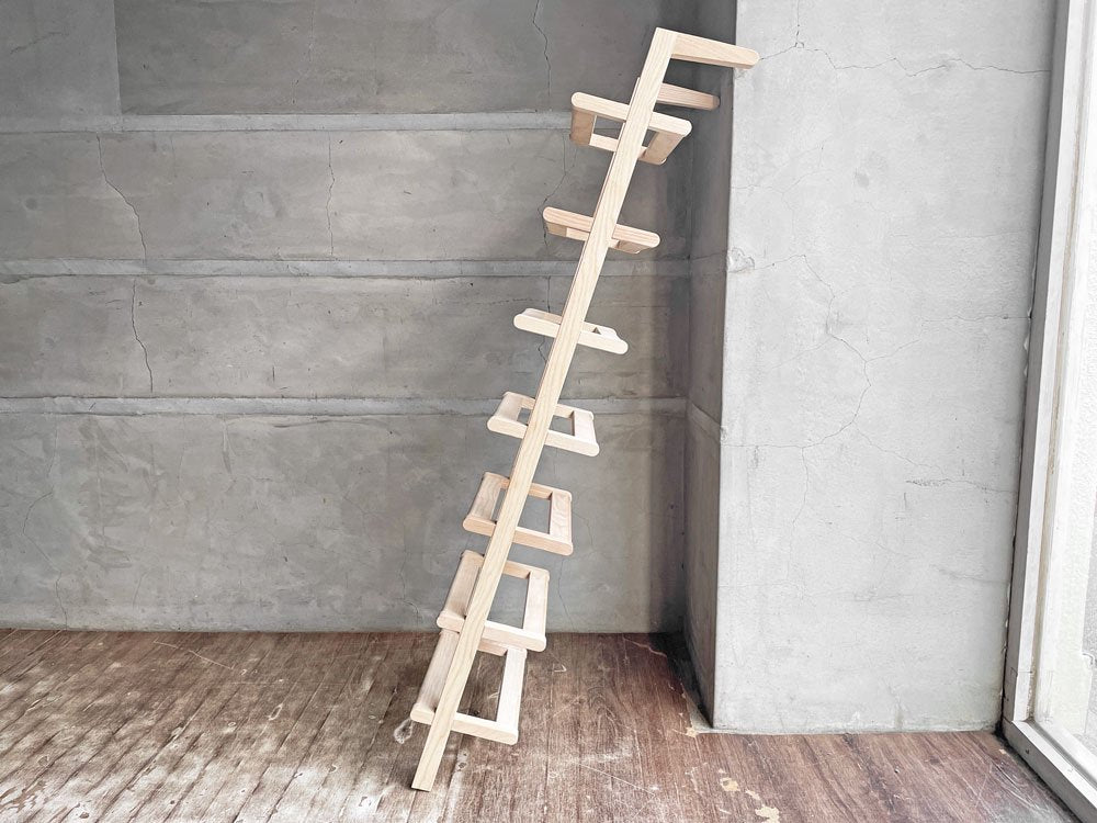 サイドバイサイド SIDE by SIDE レディロング Lady Long シューズラック Shoe Rack アッシュ材 SCOPE取扱い ドイツ 定価\33,000-♪