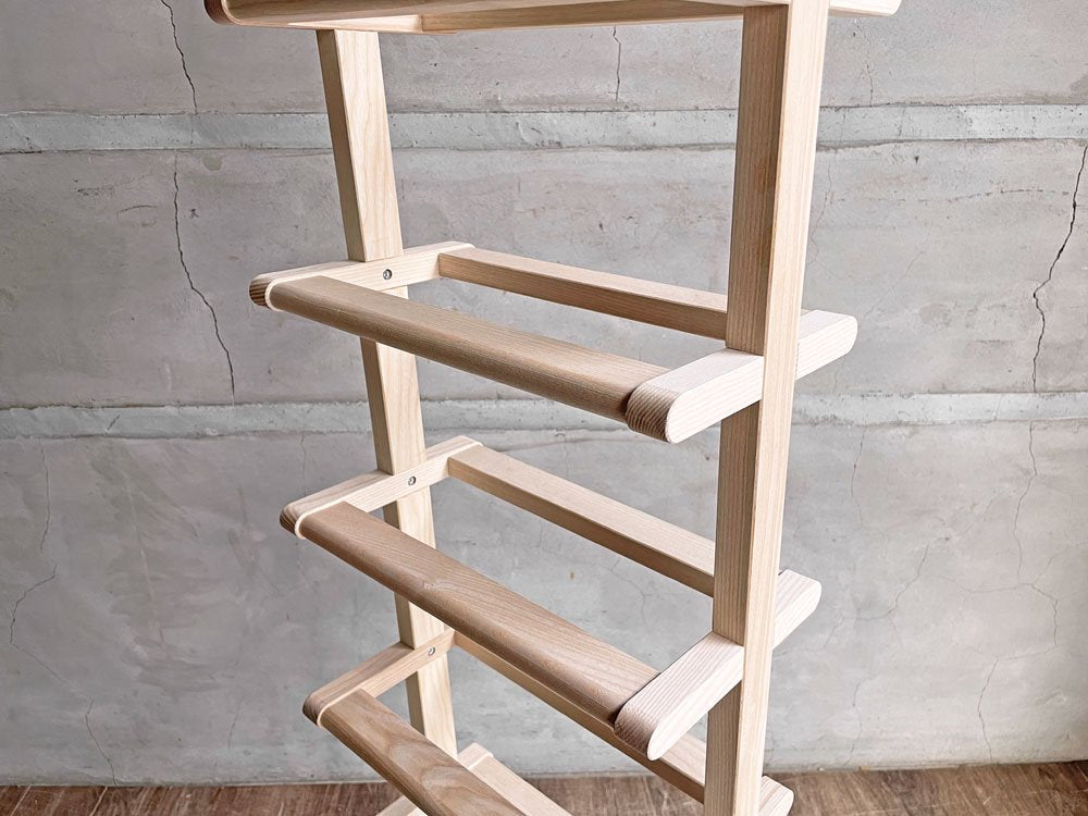 サイドバイサイド SIDE by SIDE レディロング Lady Long シューズラック Shoe Rack アッシュ材 SCOPE取扱い ドイツ 定価\33,000-♪
