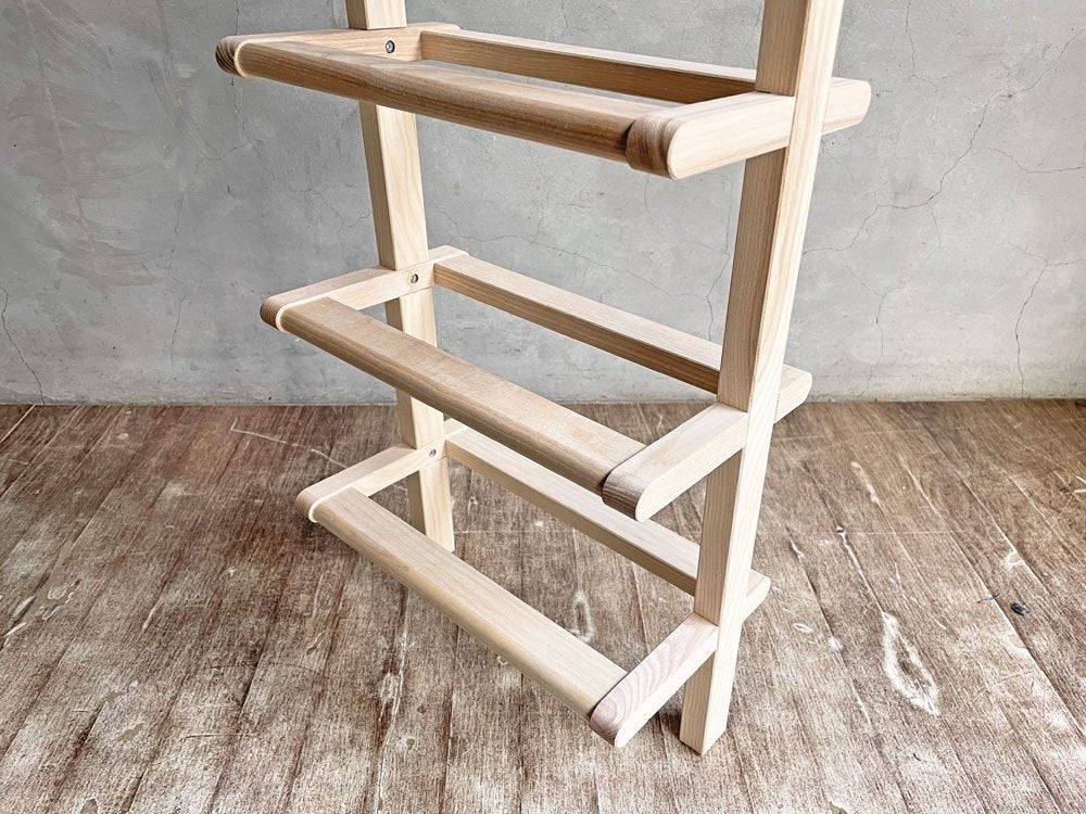 サイドバイサイド SIDE by SIDE レディロング Lady Long シューズラック Shoe Rack アッシュ材 SCOPE取扱い ドイツ 定価\33,000-♪