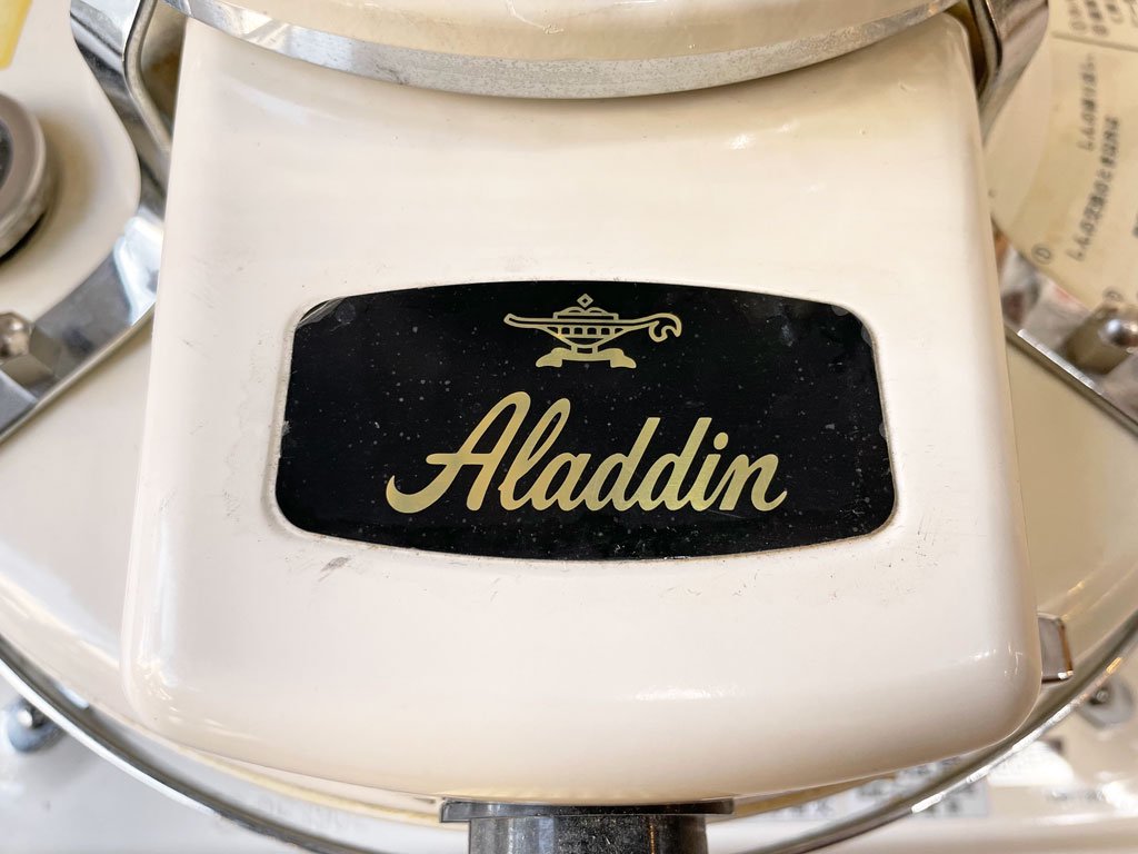 アラジン Aladdin BF3902 ブルーフレームヒーター 自然通気型解放式 石油ストーブ ホワイト 芯カッター 箱付き 2006年製 英国 ★