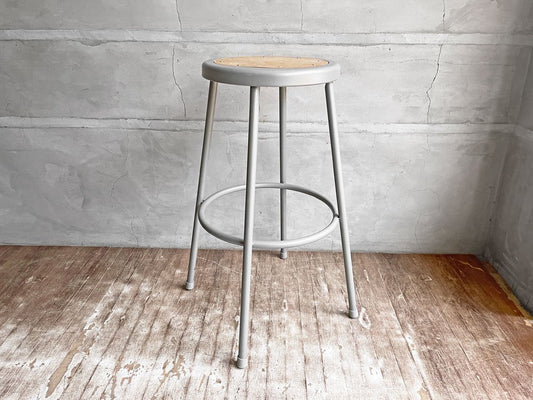 パシフィックファニチャーサービス Pacific Furniture Service P.F.S ラボスツール LAB STOOL Lサイズ USビンテージスタイル A ♪