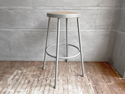 パシフィックファニチャーサービス Pacific Furniture Service P.F.S ラボスツール LAB STOOL Lサイズ USビンテージスタイル B ♪