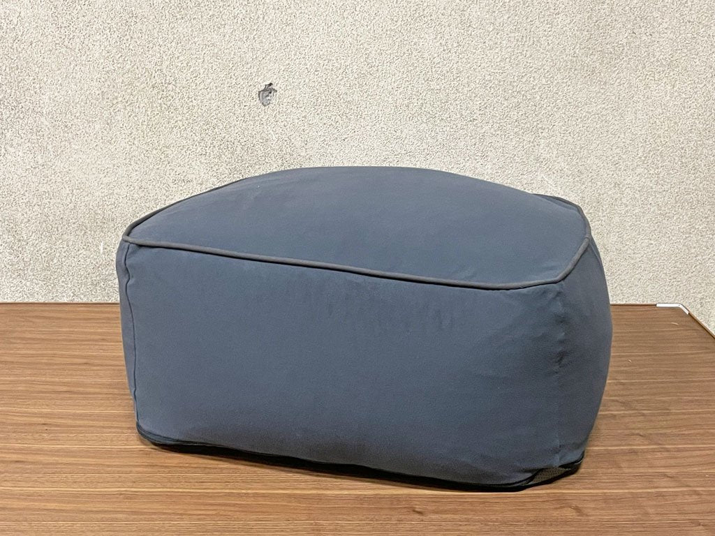 ヨギボー yogibo オットマン Ottoman スツール Stool ビーズクッション ダークグレー 定価￥15,180- 〓