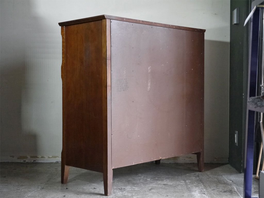 USビンテージ US Vintage B.P.John Furniture トールチェスト デコラトップ 米軍家具 ミッドセンチュリー ■