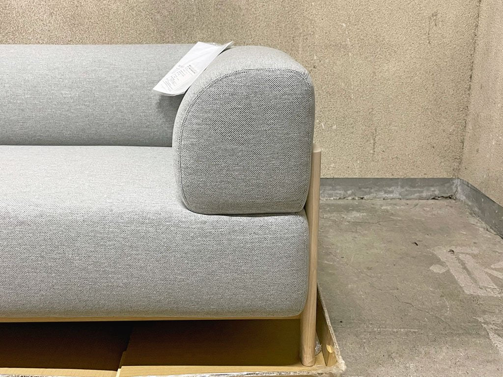 カリモク karimoku ニュースタンダード NEW STANDARD KNS エレファント 3シーター ELEPHANT SOFA ペールナチュラル 新品未使用品 〓