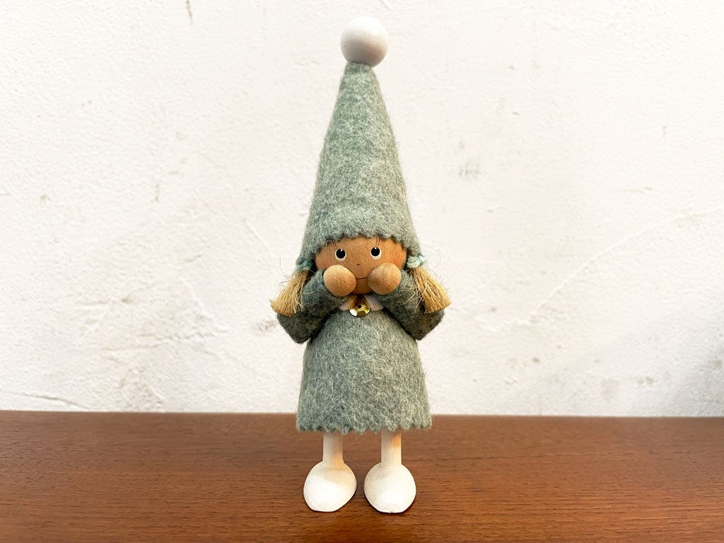ノルディカデザイン Nordika Design ノルディカ ニッセ NORDIKA Nisse 女の子 妖精人形 デンマーク イルムス限定 水色 ★
