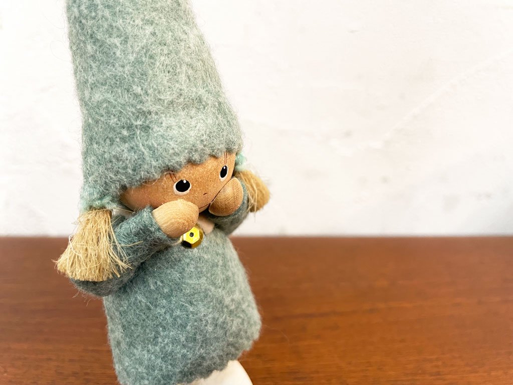 ノルディカデザイン Nordika Design ノルディカ ニッセ NORDIKA Nisse 女の子 妖精人形 デンマーク イルムス限定 水色 ★