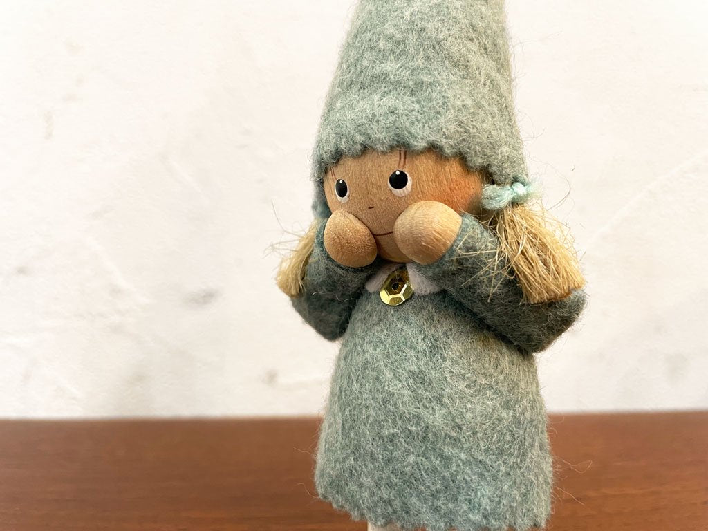 ノルディカデザイン Nordika Design ノルディカ ニッセ NORDIKA Nisse 女の子 妖精人形 デンマーク イルムス限定 水色 ★