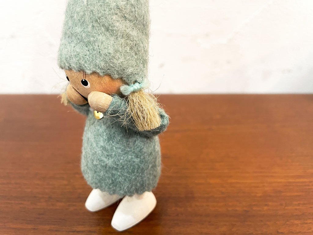 ノルディカデザイン Nordika Design ノルディカ ニッセ NORDIKA Nisse 女の子 妖精人形 デンマーク イルムス限定 水色 ★