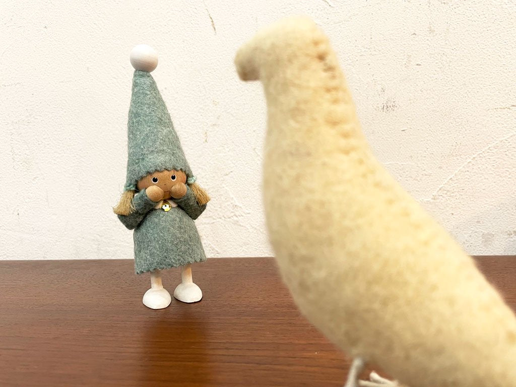 ノルディカデザイン Nordika Design ノルディカ ニッセ NORDIKA Nisse 女の子 妖精人形 デンマーク イルムス限定 水色 ★