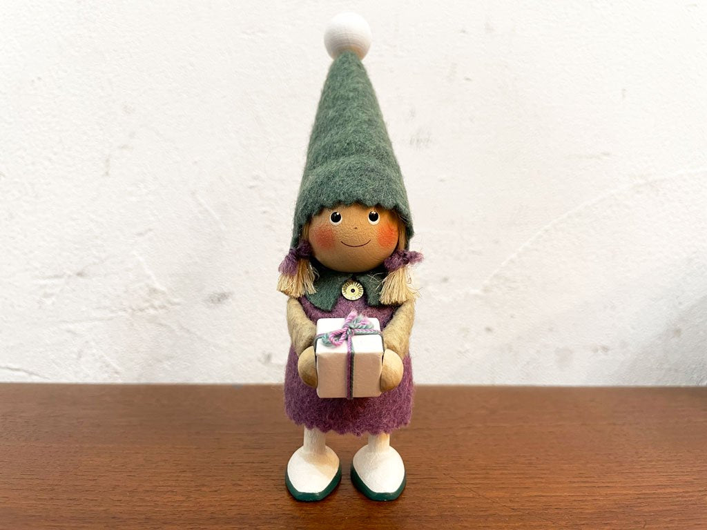 ノルディカデザイン Nordika Design ノルディカ ニッセ NORDIKA Nisse 女の子 妖精人形 デンマーク イルムス限定 紫 ★