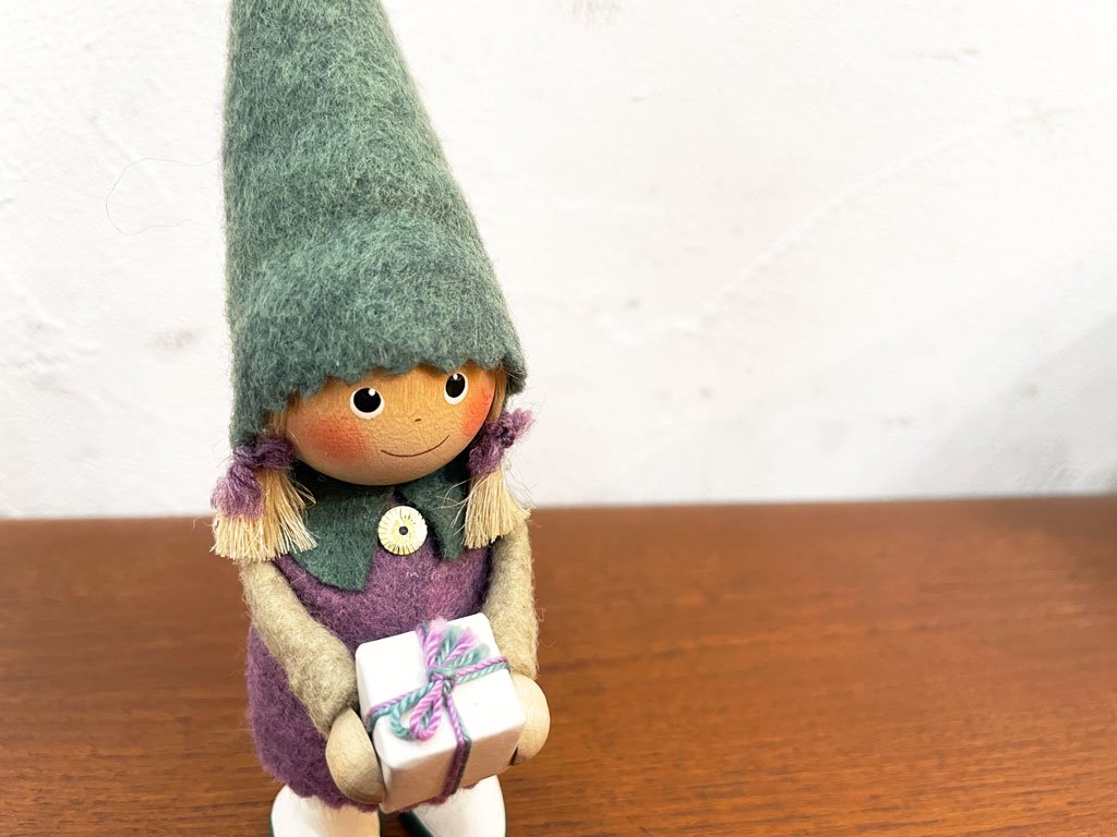 ノルディカデザイン Nordika Design ノルディカ ニッセ NORDIKA Nisse 女の子 妖精人形 デンマーク イルムス限定 紫 ★