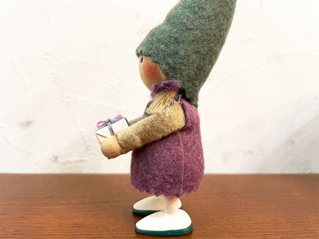 ノルディカデザイン Nordika Design ノルディカ ニッセ NORDIKA Nisse 女の子 妖精人形 デンマーク イルムス限定 紫 ★