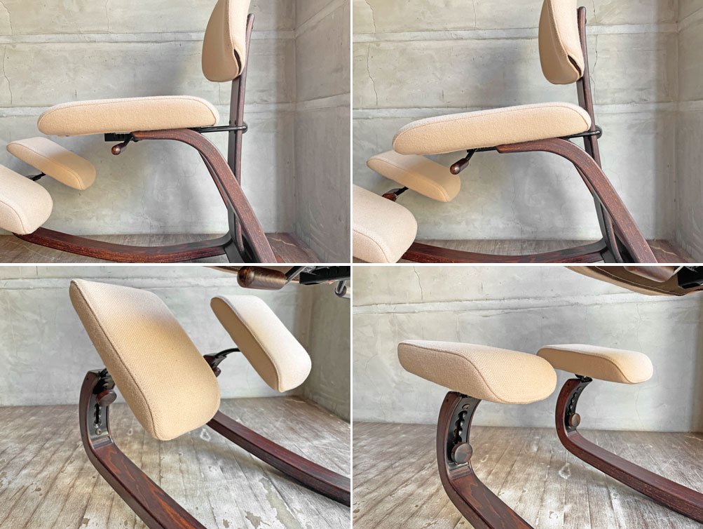 ストッケ STOKKE ヴァリエール VARIER ザットシット Thatsit バランスチェア ロッキング ベージュ ピーター・オプスヴィック 北欧ノルウェー♪